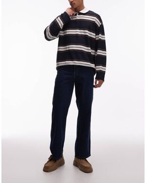 Dickies – 1993 – lockere, gerade geschnittene carpenter-jeans - Blau