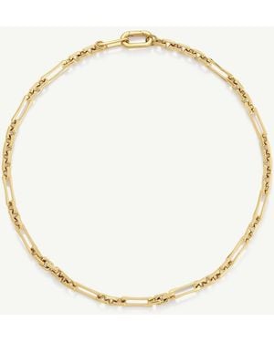 D.Louise Waterproof Tarnish-Free Lovers Chain Necklace - Natural