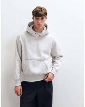 Abercrombie & Fitch Heavyweight Hoodie - Grey