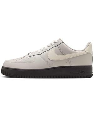 Nike Air Force 1 '07 Sneakers Grigie - Bianco