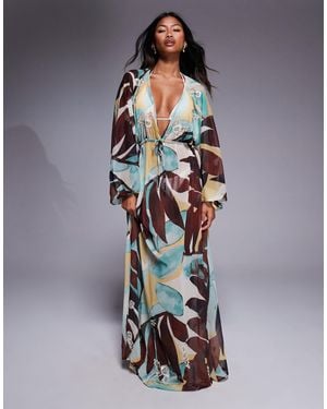 River Island Kaftan - Gray