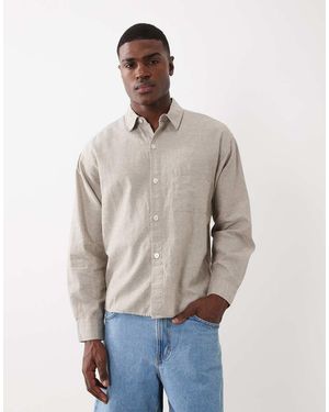 Cotton On Cottonon Eli Long Sleeve Shirt - Natural