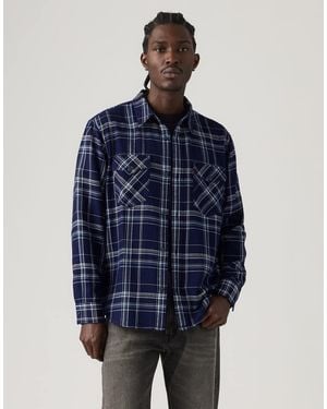 Levi's Relaxed Fit Western Shirt - Blue