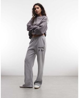Nike Studio Fleece Joggingbroek Met Mediumhoge Taille En Open Pijpen - Grijs