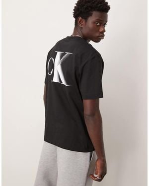 Calvin Klein Bold Ck Backprint T-shirt - Black