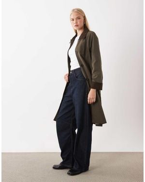 Mango Teen Trench - Bianco
