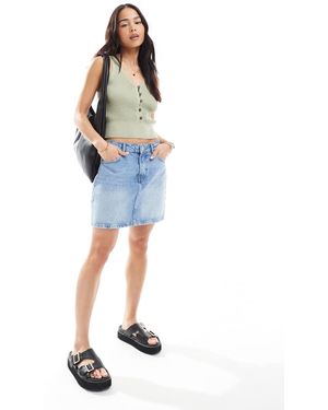 ONLY Denim Mini Skirt - Blue