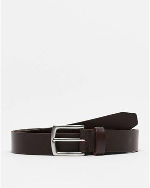 Only & Sons Leather Belt - White
