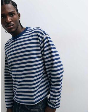 Collusion Long Sleeve Tee - Blue
