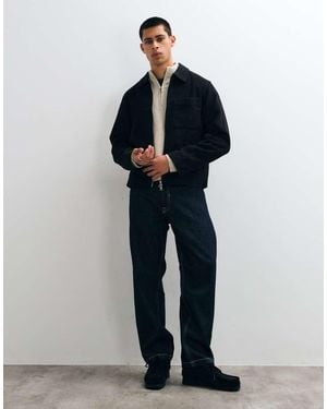 Jack & Jones Double Zip Short Jacket - Blue