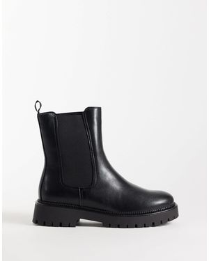 Glamorous Derbe ankle-boots - Schwarz