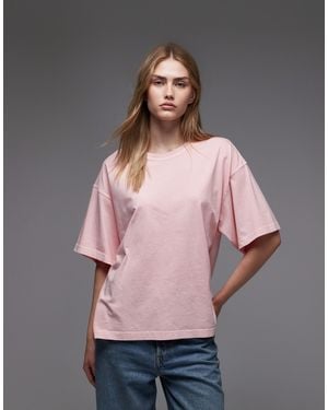 ARKET Pure Cotton Boxy T-shirt - Pink