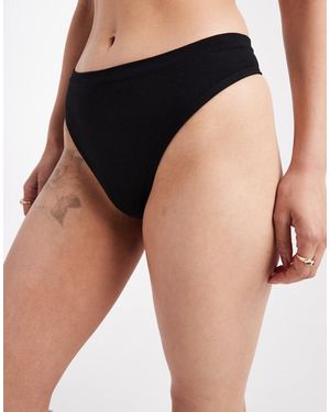 Brave Soul Naadloze String - Zwart