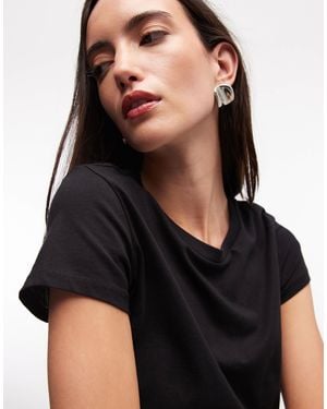 Monki T-shirt - Black