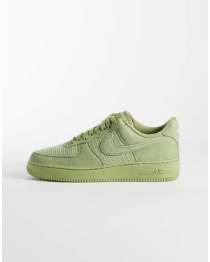 Nike Air Force 1'07 Lv8 Woven Trainers - Green