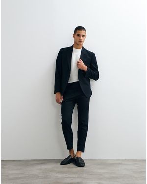 ASOS Tapered Suit Trousers - Blue