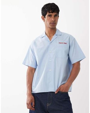 Jack & Jones Camicia A Maniche Corte - Blu