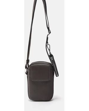 Pull&Bear Crossbody Phone Bag - White
