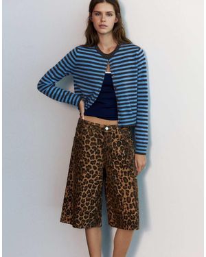 Pull&Bear Cardigan Regular Fit - Blu