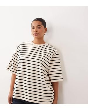 ARRANGE Curve Oversized Premium Heavy Weight T-shirt - Multicolour