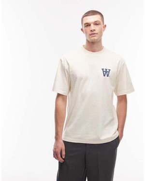 DOUBLE A by WOOD WOOD Liam T-shirt - White