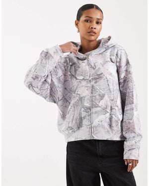 Hollister – kapuzenjacke - Grau