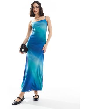 JJXX Mesh Maxi Dress - Blue