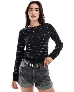 ASOS Knitted Cardigan - Black