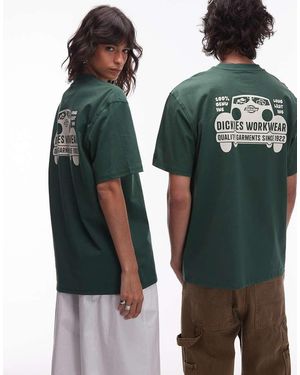 Dickies Camiseta Con Estampado Gráfico Trasero Gordonsville De - Verde