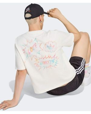 adidas Originals Love Unites Gfx Tee - White