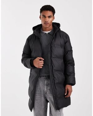 Only & Sons Longline Puffer Jacket - Black