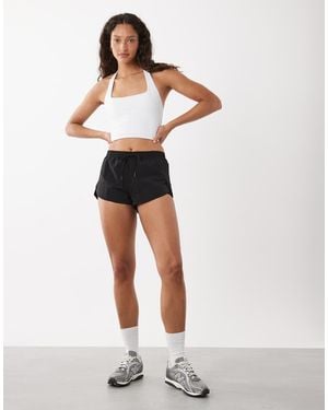 Cotton On Active Dolphin Hem Shorts - Black