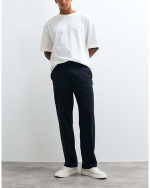 ASOS Flexmaxtm Smart Straight Trousers - Black