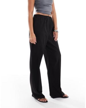 ASOS Tailored Pull On Trouser - Black
