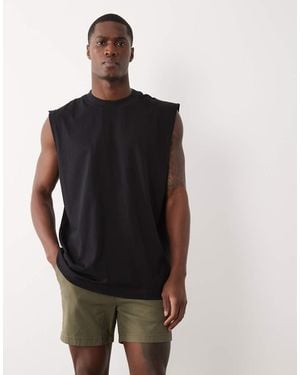 ASOS Skinny Chino Short - Black