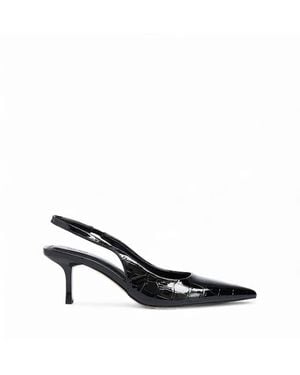 NA-KD Slingback Court Shoes - White