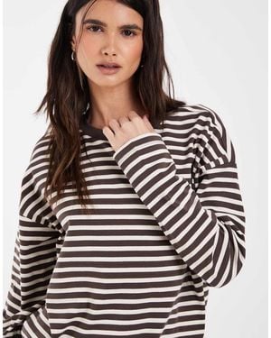 Noisy May Long Sleeve Top - Grey