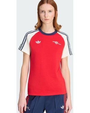 adidas Originals Arsenal Fc Og T-Shirt - Red