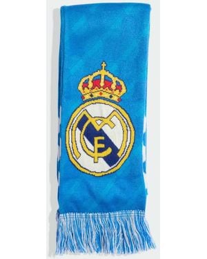 adidas Originals Bufanda Azul Ave Y Blanca Con Diseño De La Tercera Equipación Del Real Madrid De
