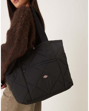 Dickies Samburg Quilted Tote Bag - Black