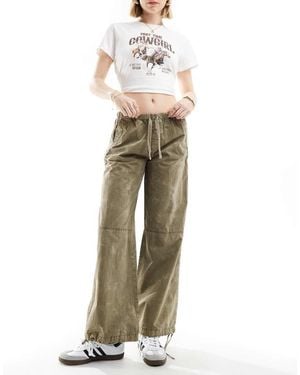Pull&Bear Pantaloni Comodi - Neutro