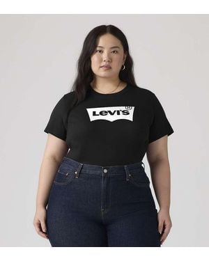 Levi's Camiseta Perfect Negra (Tallas Grandes) - Negro