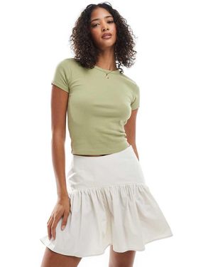 ASOS Mini Rok Met Verlaagde Taille - Zwart