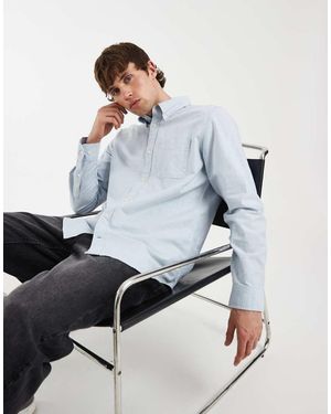Gap Standard Fit Oxford Shirt - Blue