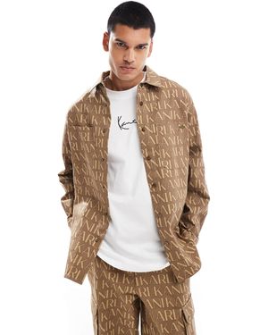 Karlkani – oversize-hemd - Natur