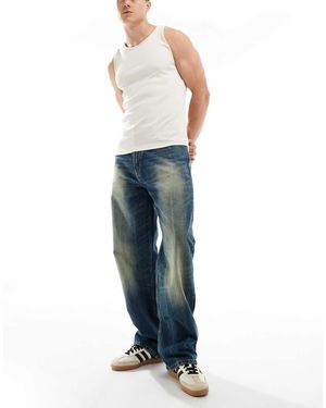 Weekday Galaxy Loose Fit Baggy Jeans - Blue