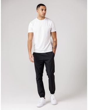 French Connection Nylon Tech Cuffed Trousers - White