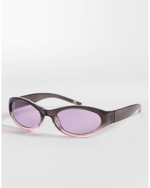ASOS Wrap Sunglasses - Purple