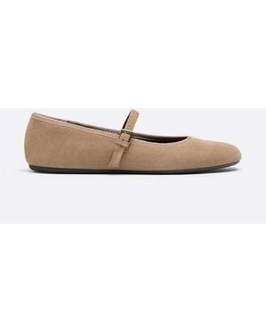 Stradivarius Ballerine Mary Jane - Bianco