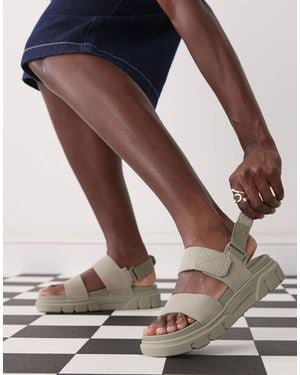 Timberland – greyfield – sandalen aus wildleder - Grau